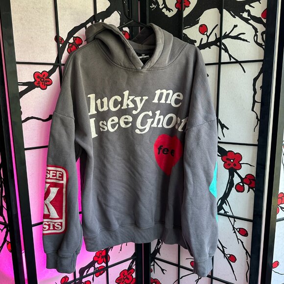 Lucky Me I See Ghosts Hoodie - Picture 1 of 7